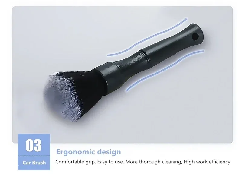 Brosses pour nettoyage automobile