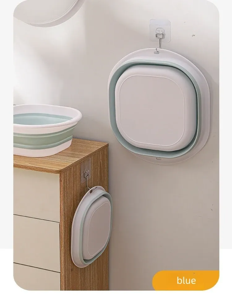 Lavabo pliable en silicone, design épuré