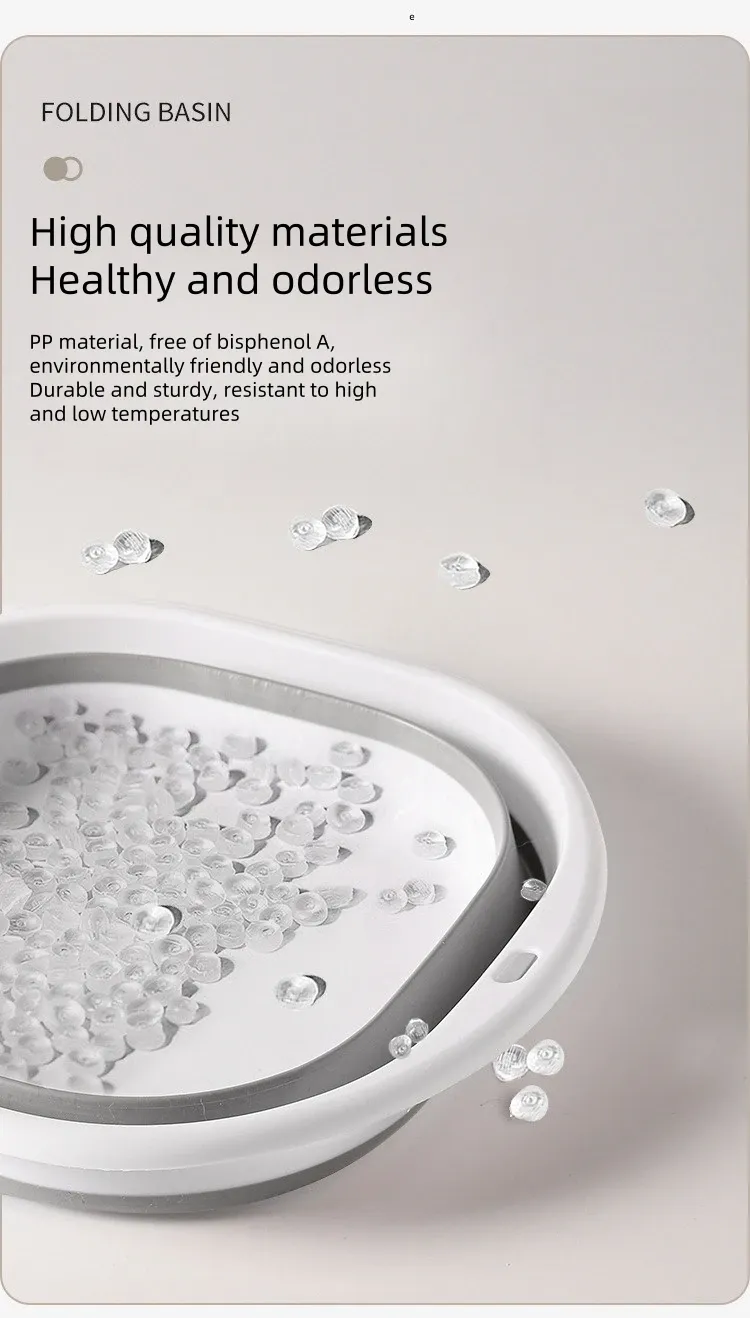 Lavabo portable pliable, usage nomade