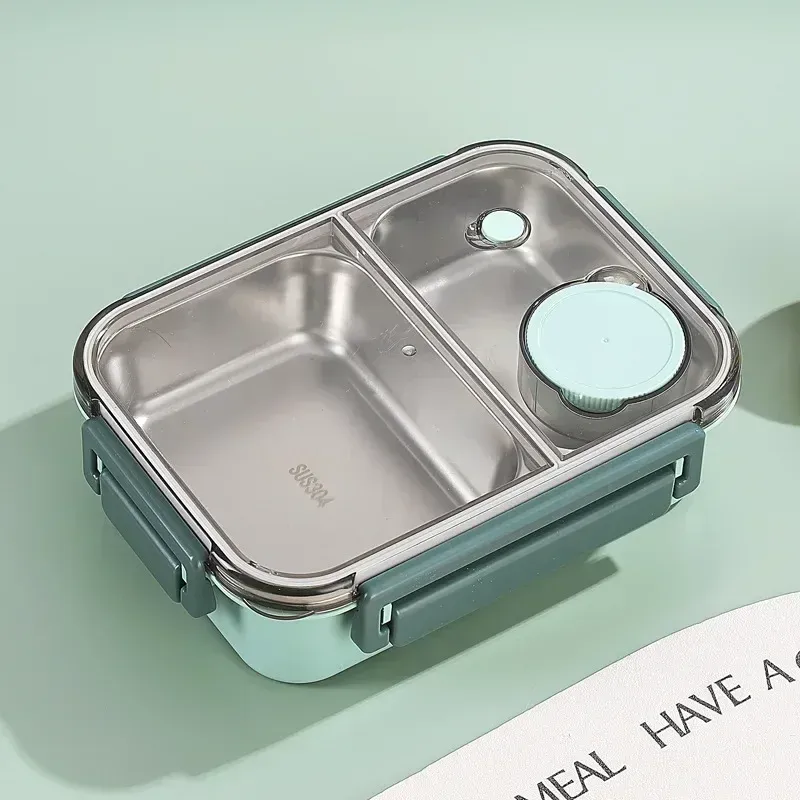 Boîte à déjeuner isotherme chauffante en acier inoxydable de 850 ml, pour enfants et adultes 11