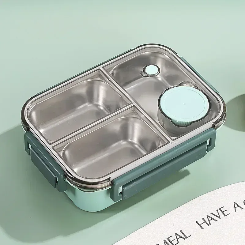 Boîte à déjeuner isotherme chauffante en acier inoxydable de 850 ml, pour enfants et adultes 8