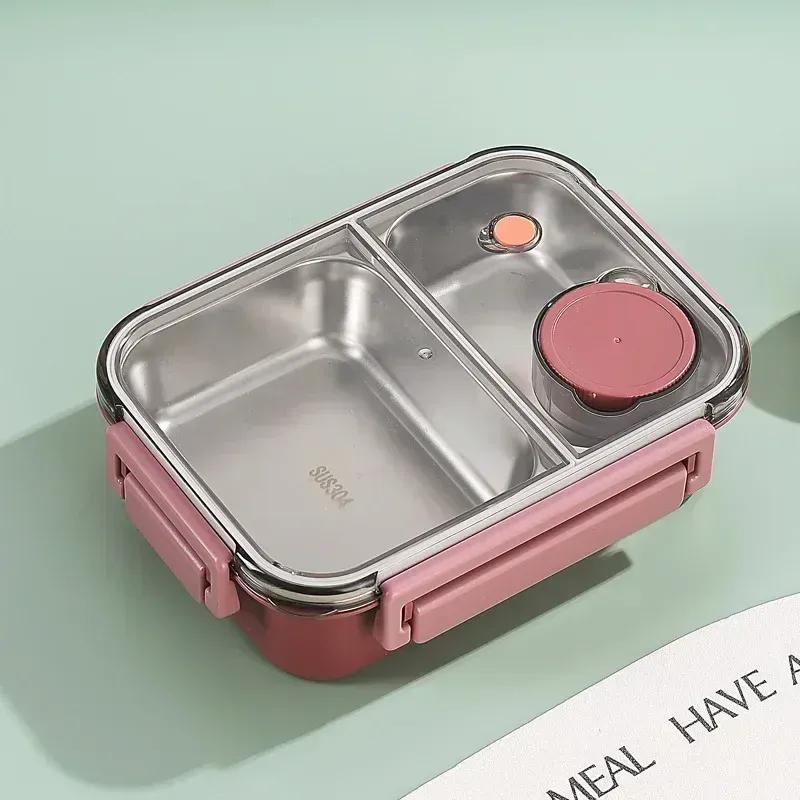 Boîte à déjeuner isotherme chauffante en acier inoxydable de 850 ml, pour enfants et adultes 10