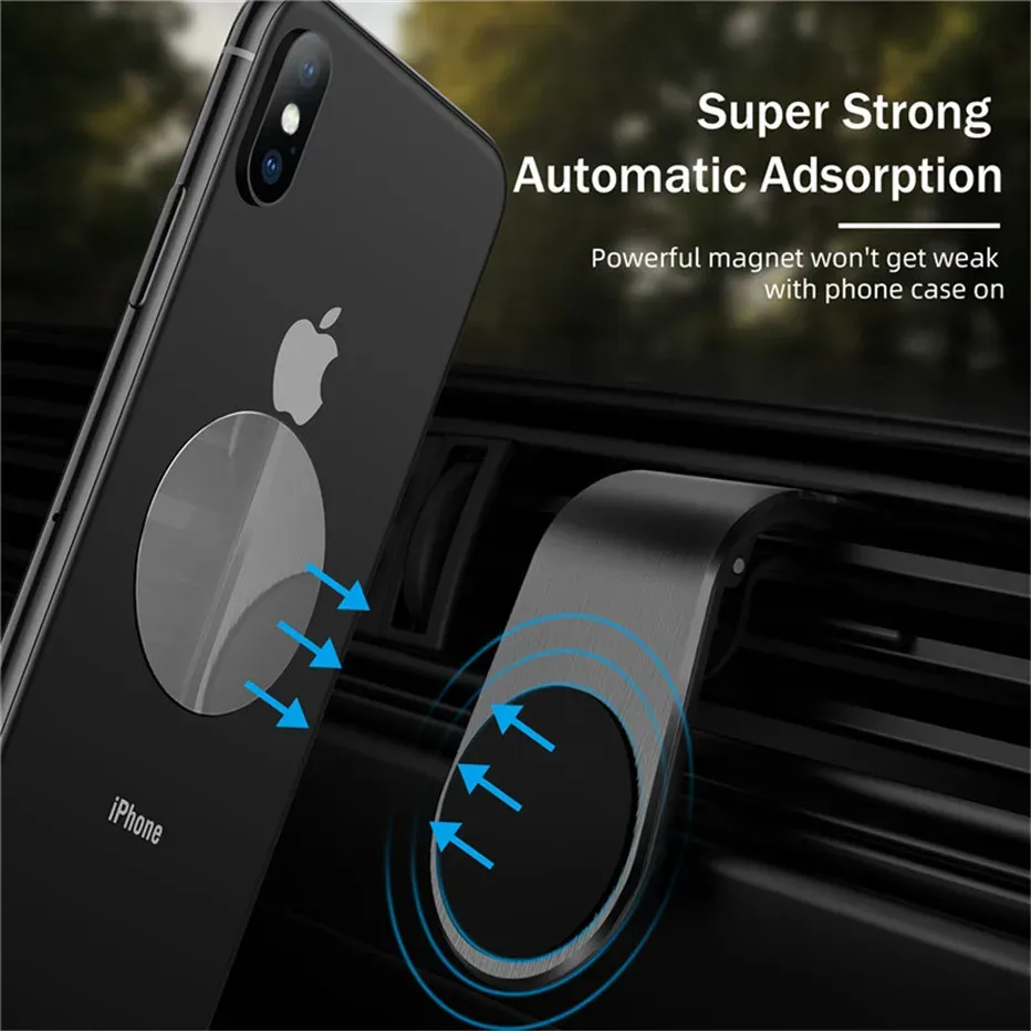 Support de téléphone installé dans un habitacle de voiture