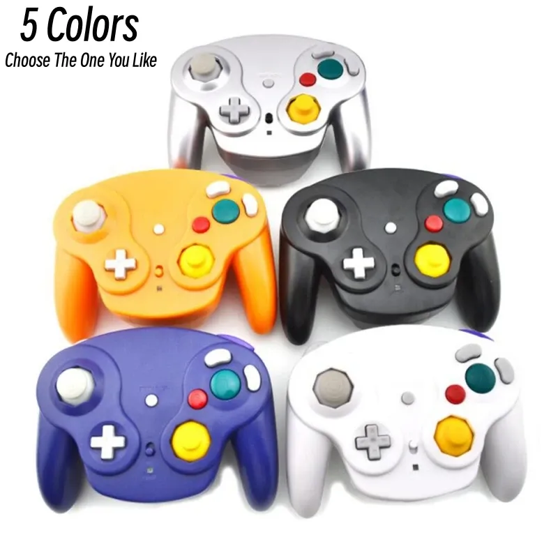 Manette de jeu sans fil pour GameCube, vue complète