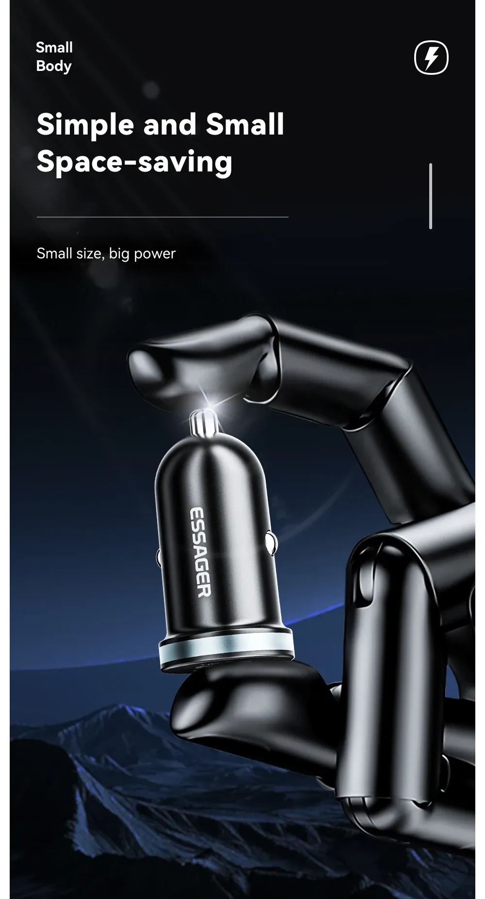 Chargeur Essager au quotidien