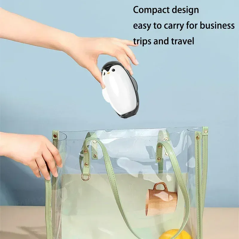 Rouleau anti-peluches Penguin réutilisable et lavable pour vêtements, élimine les poils d'animaux 5