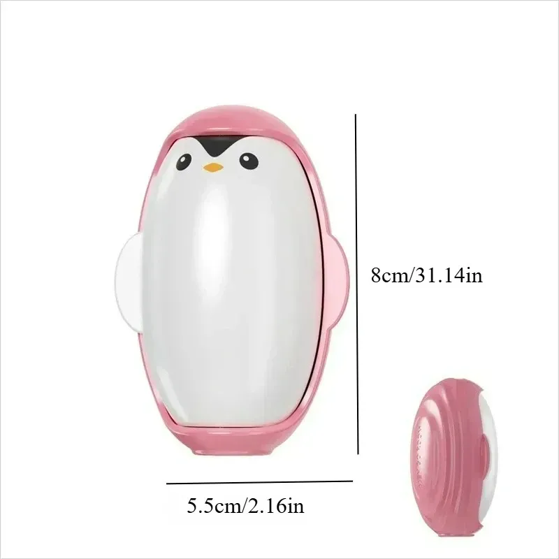 Rouleau anti-peluches Penguin réutilisable et lavable pour vêtements, élimine les poils d'animaux 6