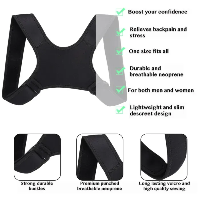 Ceinture correctrice de posture en situation
