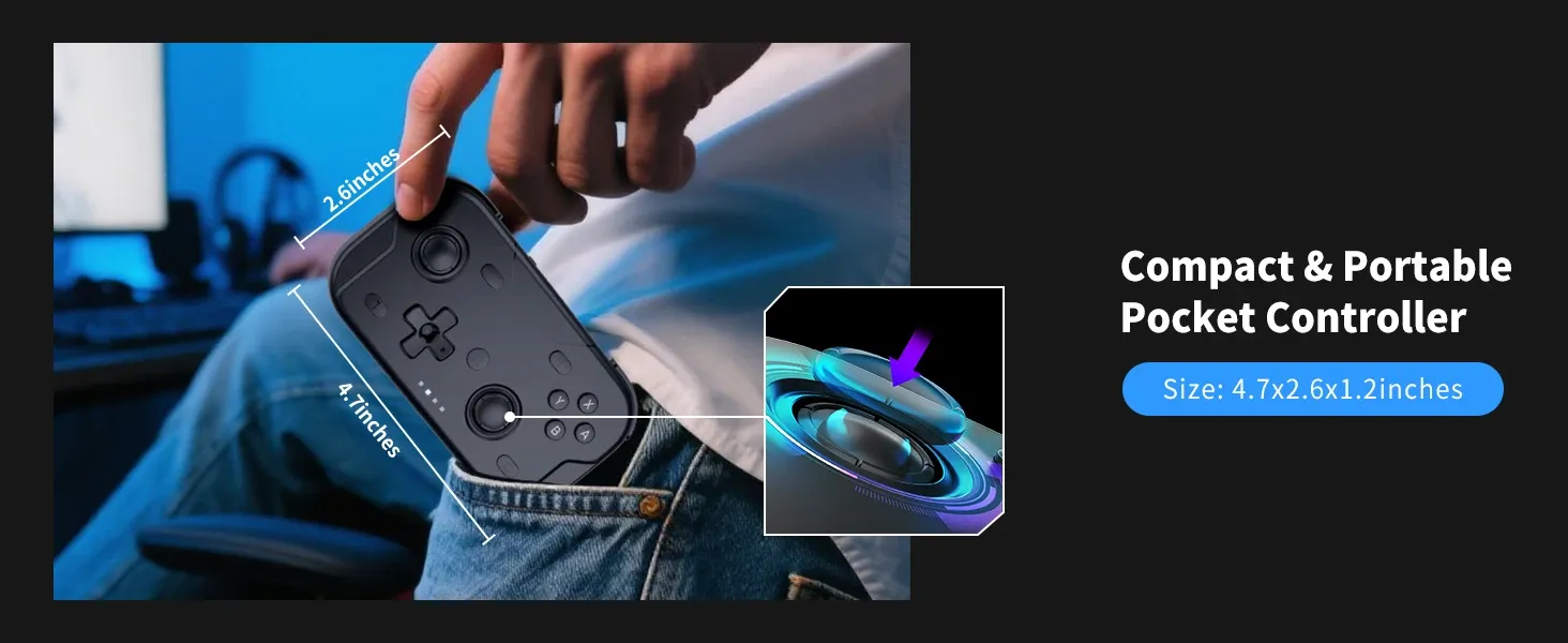 Manette AceGamer, design compact