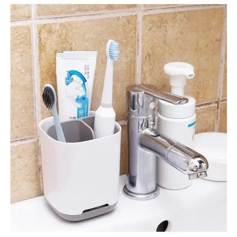 Brosse à dents électrique avec support de rangement portable détachable et trou de vidange 5