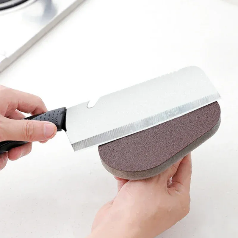 Éponge magique à récurer, brosse, chiffon, gomme, nettoyant, cuisine, salle de bain, rouille, décontamination renforcée, outils de nettoyage avec poignée, accessoires ménagers 2
