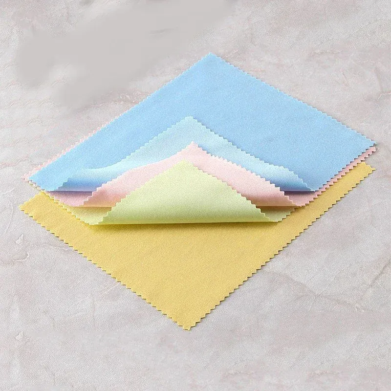 Chiffons en microfibre, couleurs assorties, pour lunettes, téléphones, écrans et lentilles, lot de 20 7