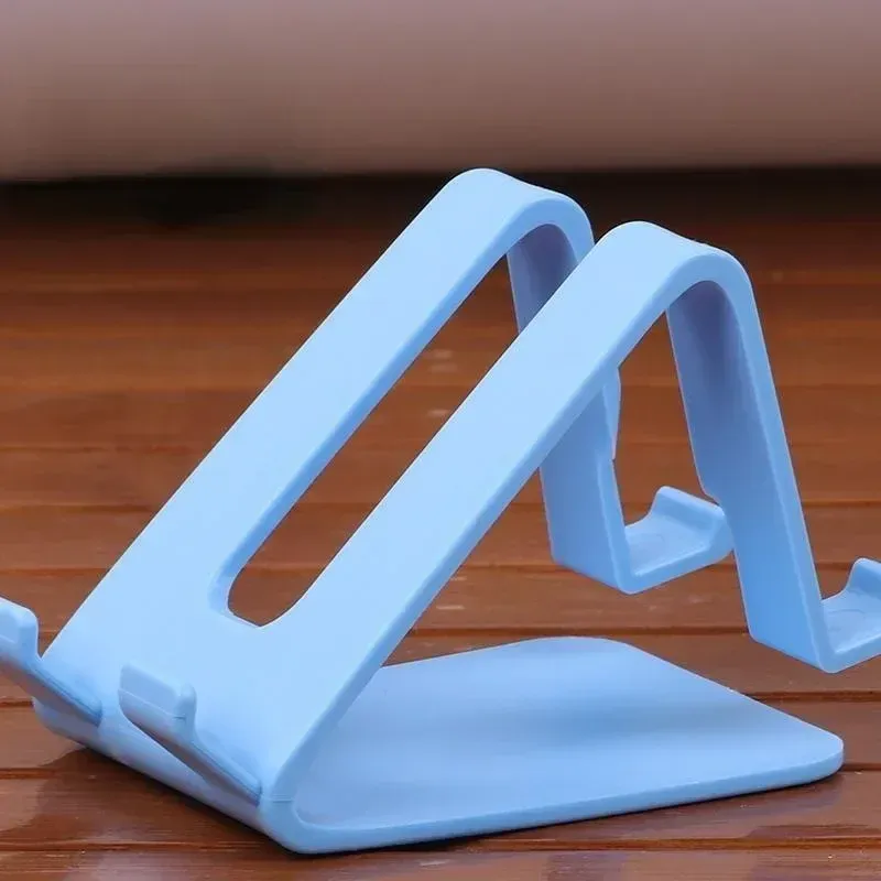 Support triangulaire universel en plastique pour téléphone mobile et tablette, accessoire de bureau, 1 pièce 5