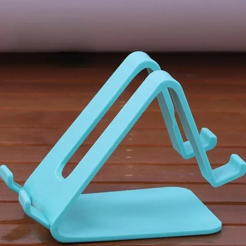 Support triangulaire universel en plastique pour téléphone mobile et tablette, accessoire de bureau, 1 pièce 6