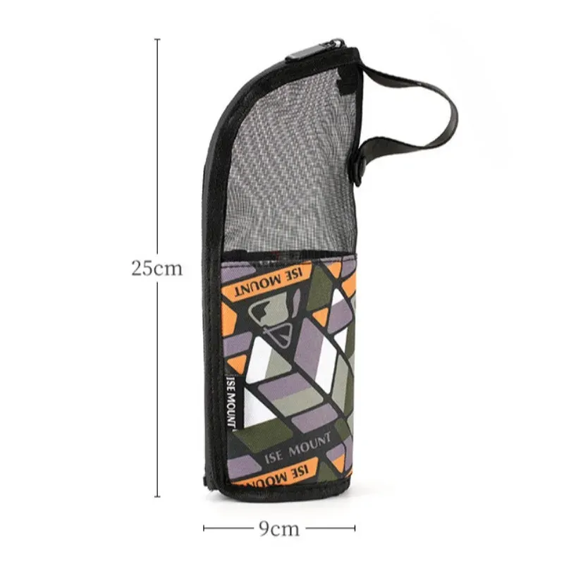 Pochette organisatrice de couverts portable pour le camping, étanche, avec trous de vidange, idéale pour la cuisine et les cosmétiques 6