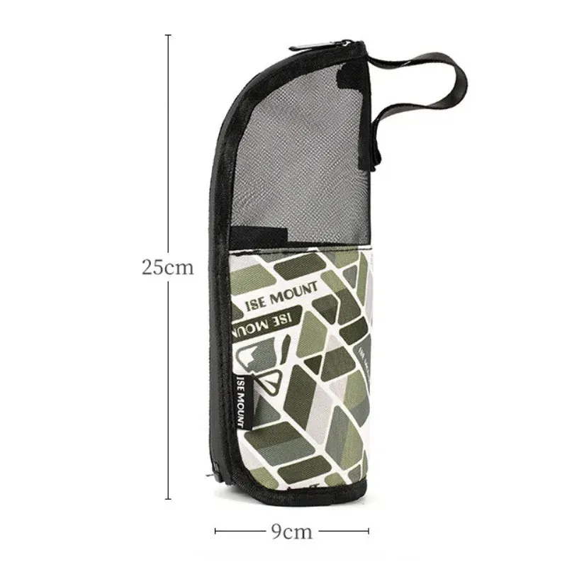 Pochette organisatrice de couverts portable pour le camping, étanche, avec trous de vidange, idéale pour la cuisine et les cosmétiques 8