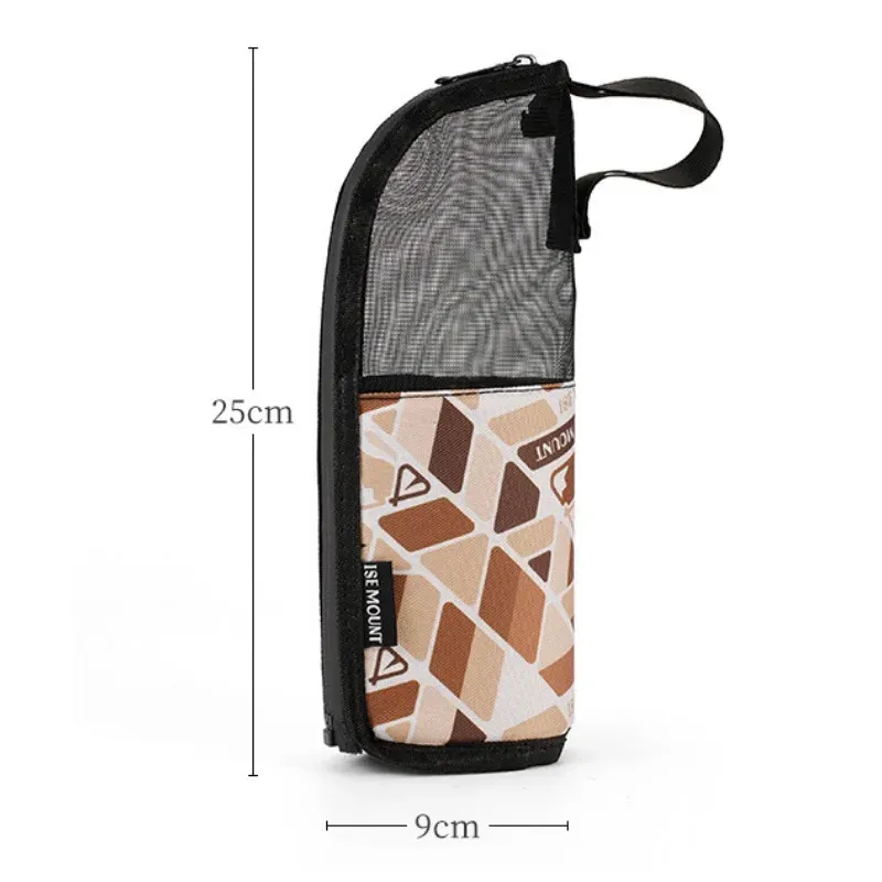 Pochette organisatrice de couverts portable pour le camping, étanche, avec trous de vidange, idéale pour la cuisine et les cosmétiques 9