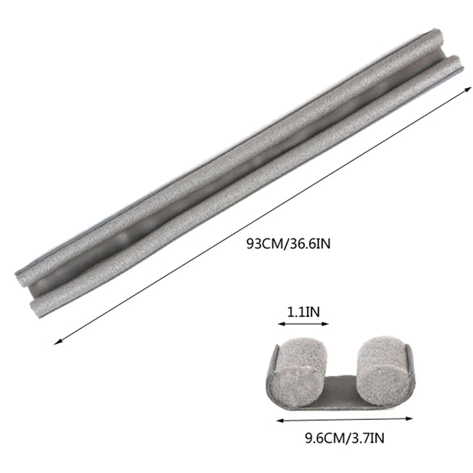 Bouchon de porte réglable anti-courant d'air, joint de porte insonorisant, coupe-bise de fenêtre, bas de porte réglable, joint d'étanchéité pour fenêtre 6