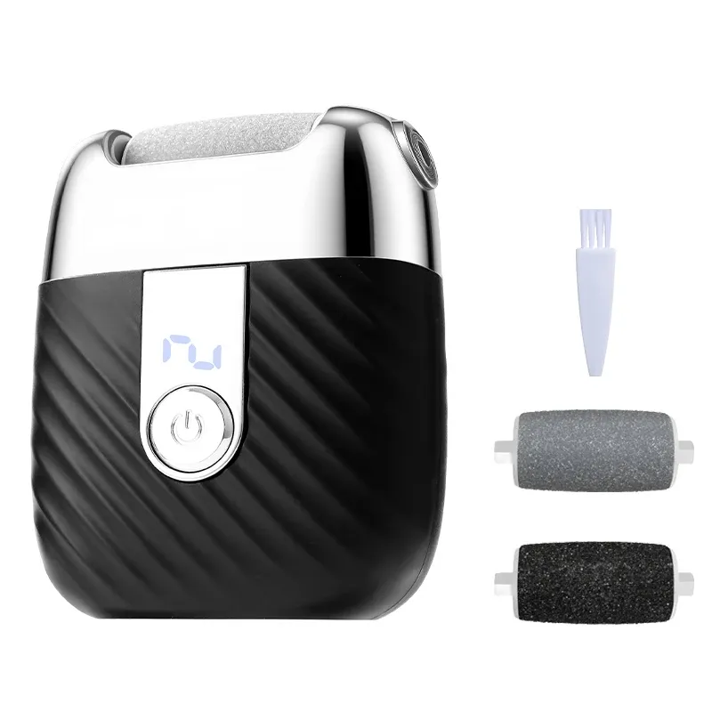 Ponceuse électrique rechargeable portable pour pieds : outil de pédicure pour l'élimination des callosités et des peaux mortes 7