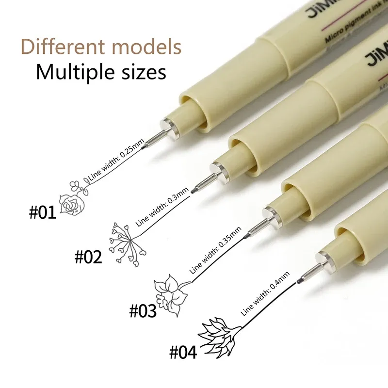 Stylo Graffiti Line pour Nail Art, finition précise