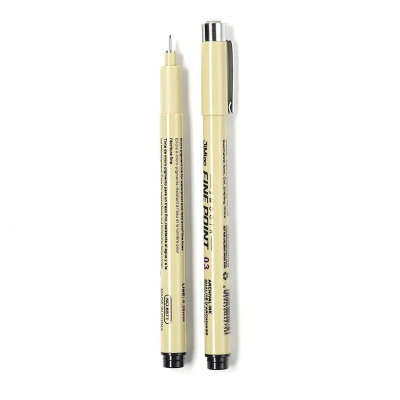 Stylo Graffiti Line pour Nail Art, résultat final