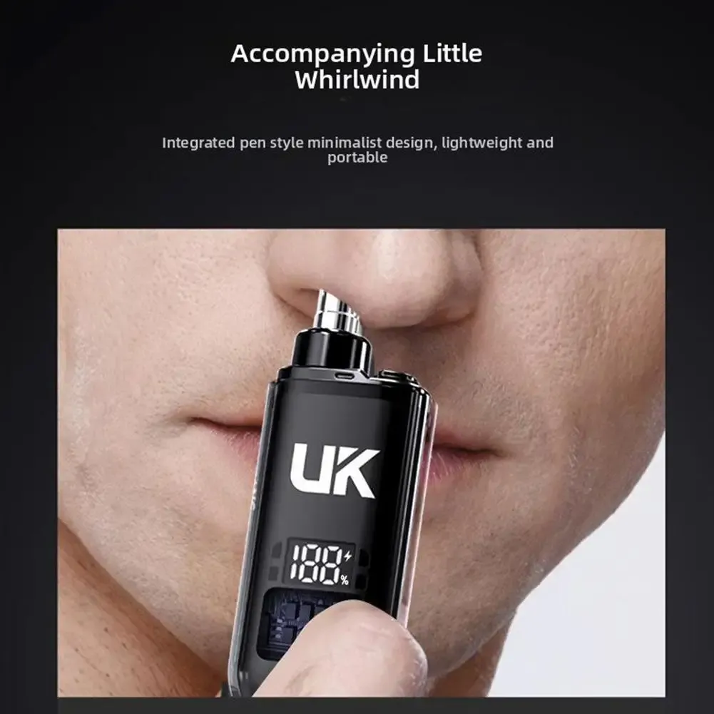 Tondeuse portable pour nez et oreilles, mini tondeuse rechargeable pour homme 3