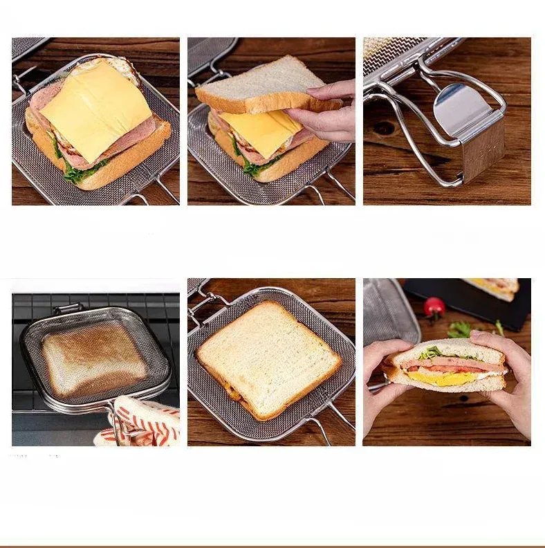 Presse à panini portable, accessoire pour barbecue
