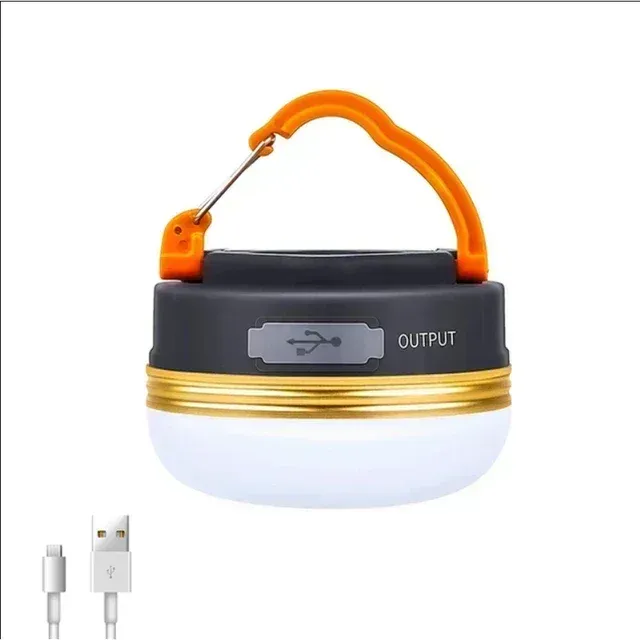 Lanterne de camping LED pliable, lampe de tente portable à 3 modes d'éclairage pour le camping, la randonnée et la pêche 10
