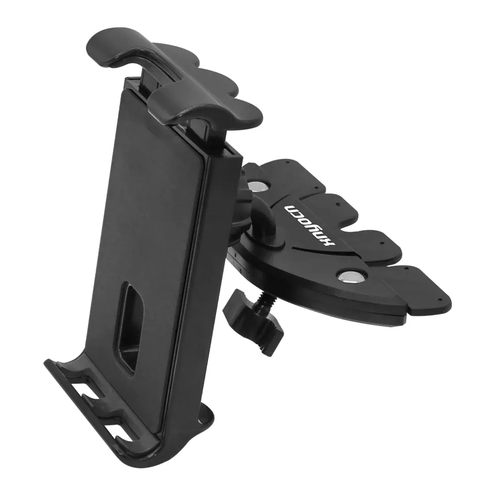 Support universel pour tablette de 4 à 11 pouces, support pour tablette à fente CD de voiture, support de téléphone portable, support rotatif pour iPad et tablette Samsung 7