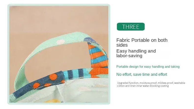 Panier à linge pliable en situation