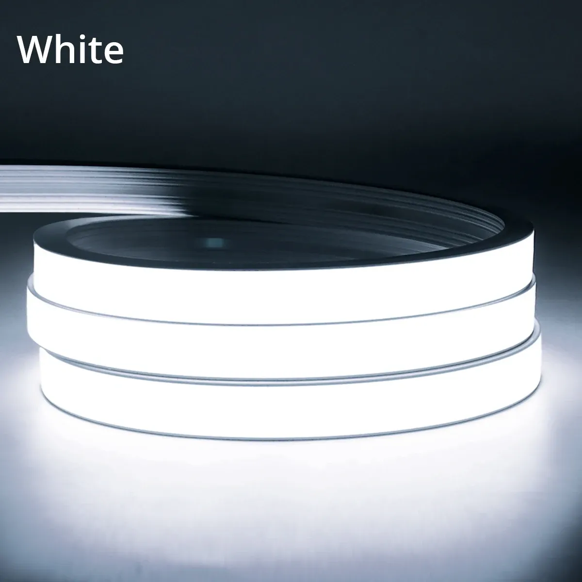 Capteur de mouvement PIR intelligent USB 5V COB, bande lumineuse néon, tube en silicone pur, 320 LED/m, temps de retard réglable haute luminosité, étanche 9