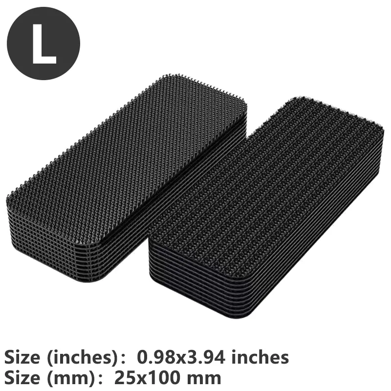 Ruban de fixation adhésif extra fort à crochet et boucle double face pour tapis et couette 8