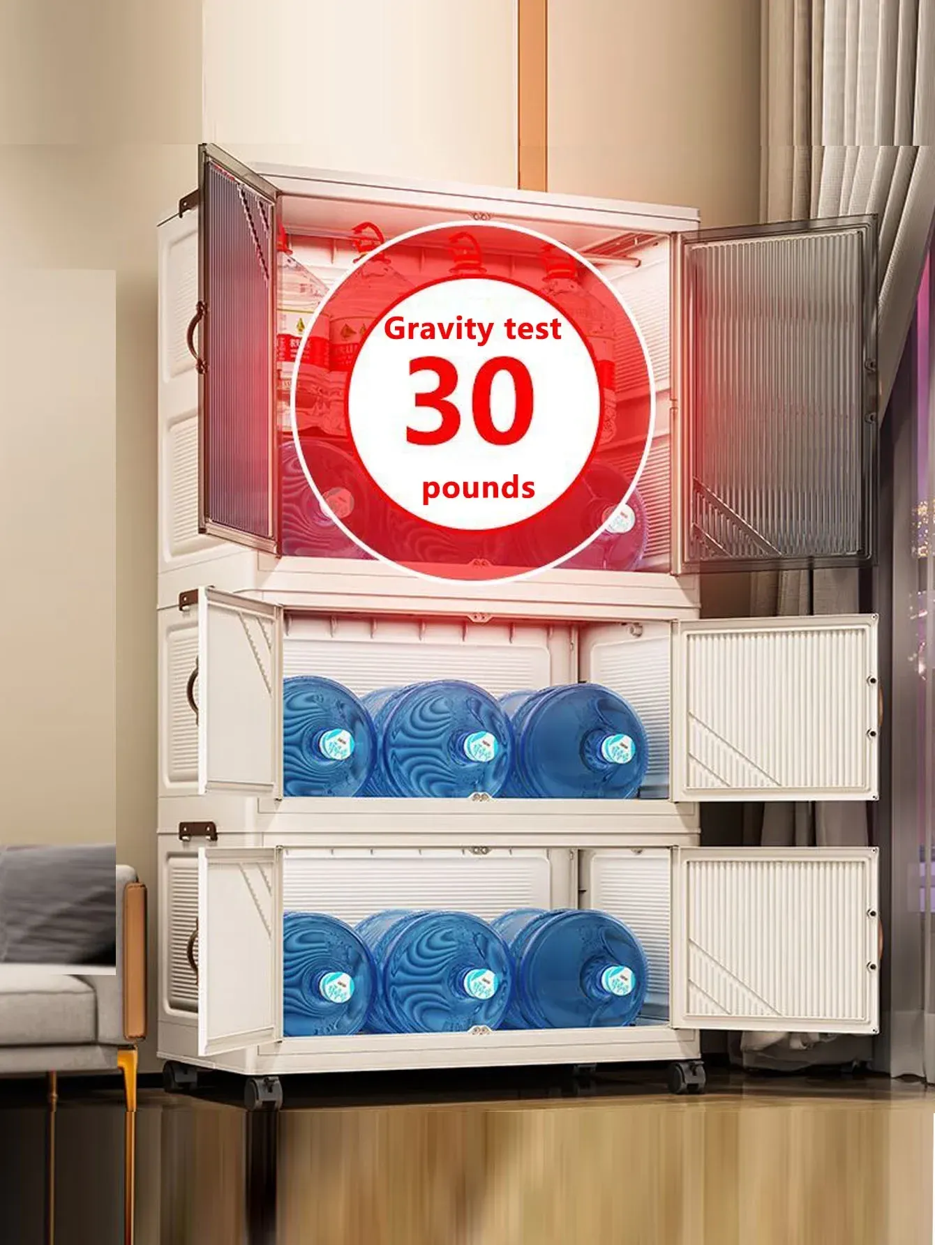 Armoire de rangement pliable 4