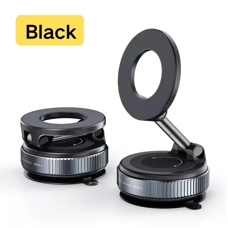 Support magnétique rotatif à 360° pour téléphone, pliable, avec ventouse, pour tableau de bord de voiture 10