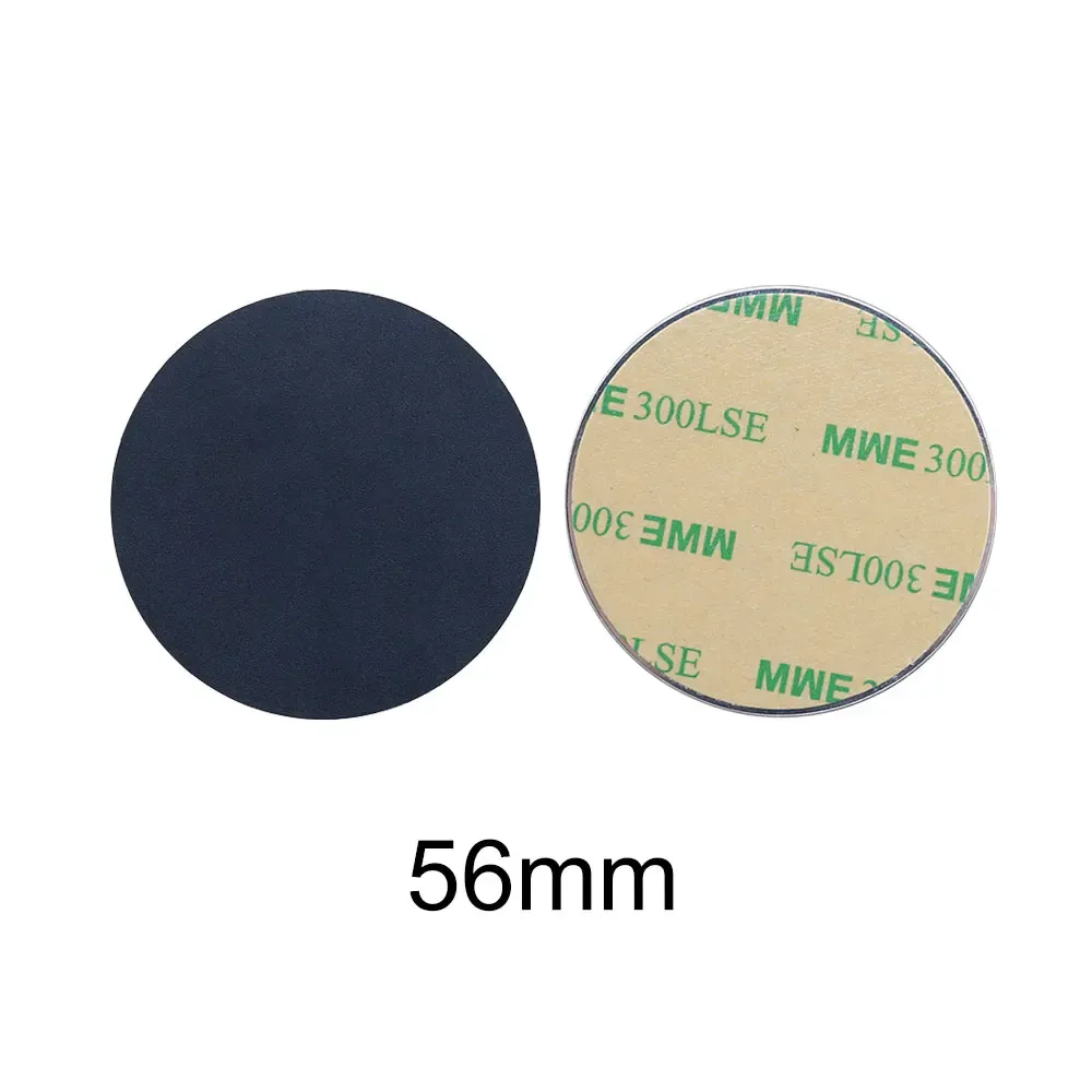 Plaques métalliques magnétiques noires JCD (lot de 10) pour support de téléphone de voiture, disques autocollants universels 16