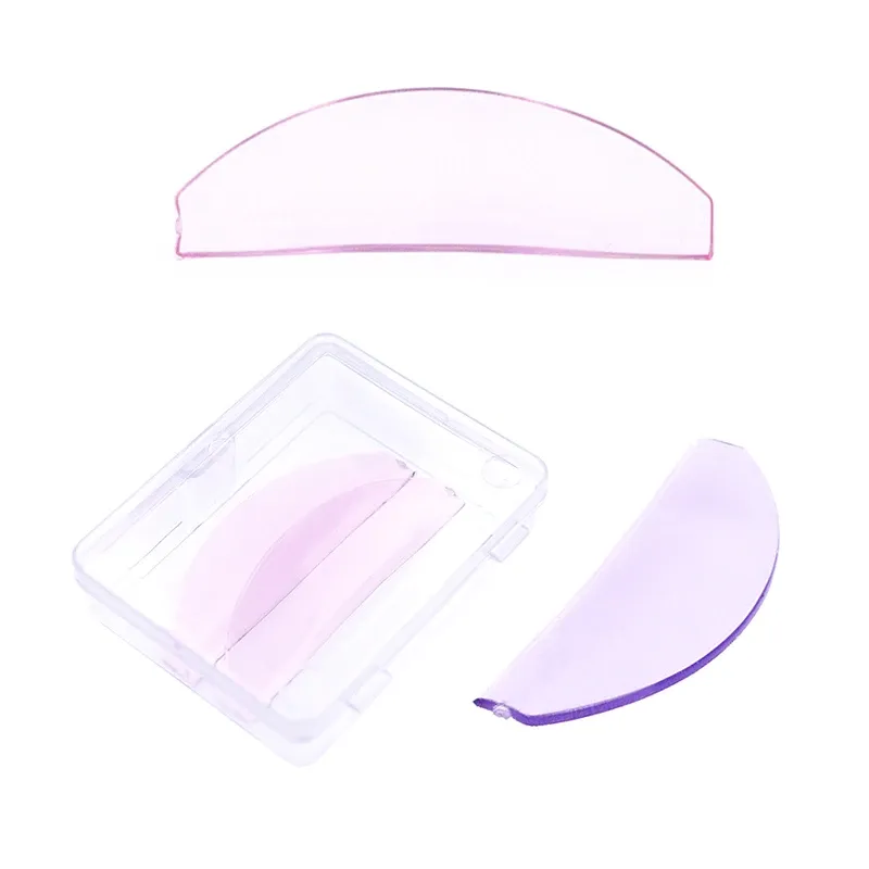 Coussinets de levage de cils en silicone réutilisables et antidérapants (1 paire) - Image 1