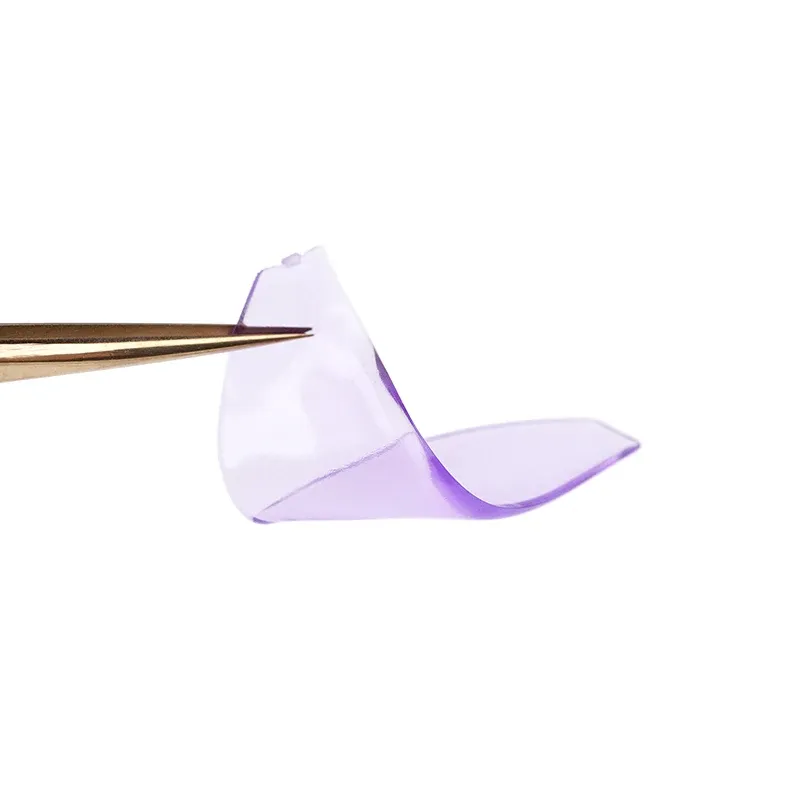Coussinets de levage de cils en silicone réutilisables et antidérapants (1 paire) 4