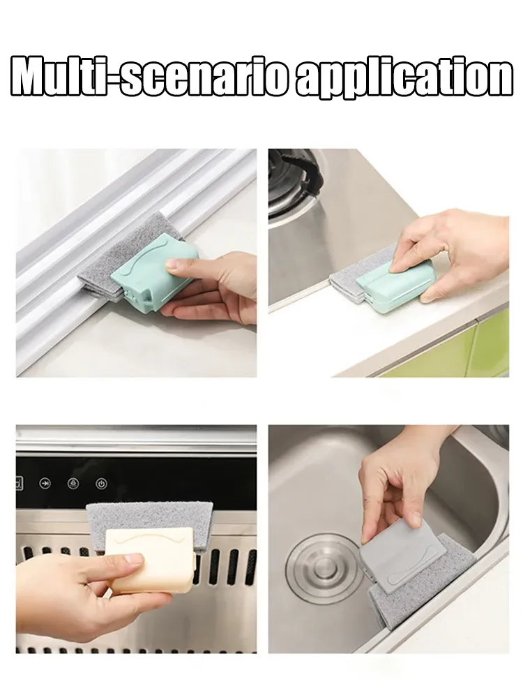 Nettoyage d'un évier avec la brosse Magic Window