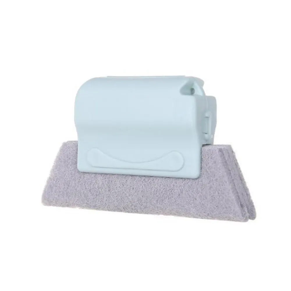 Brosse de nettoyage réutilisable et lavable pour rainures de fenêtre, idéale pour interstices, angles et fentes 8