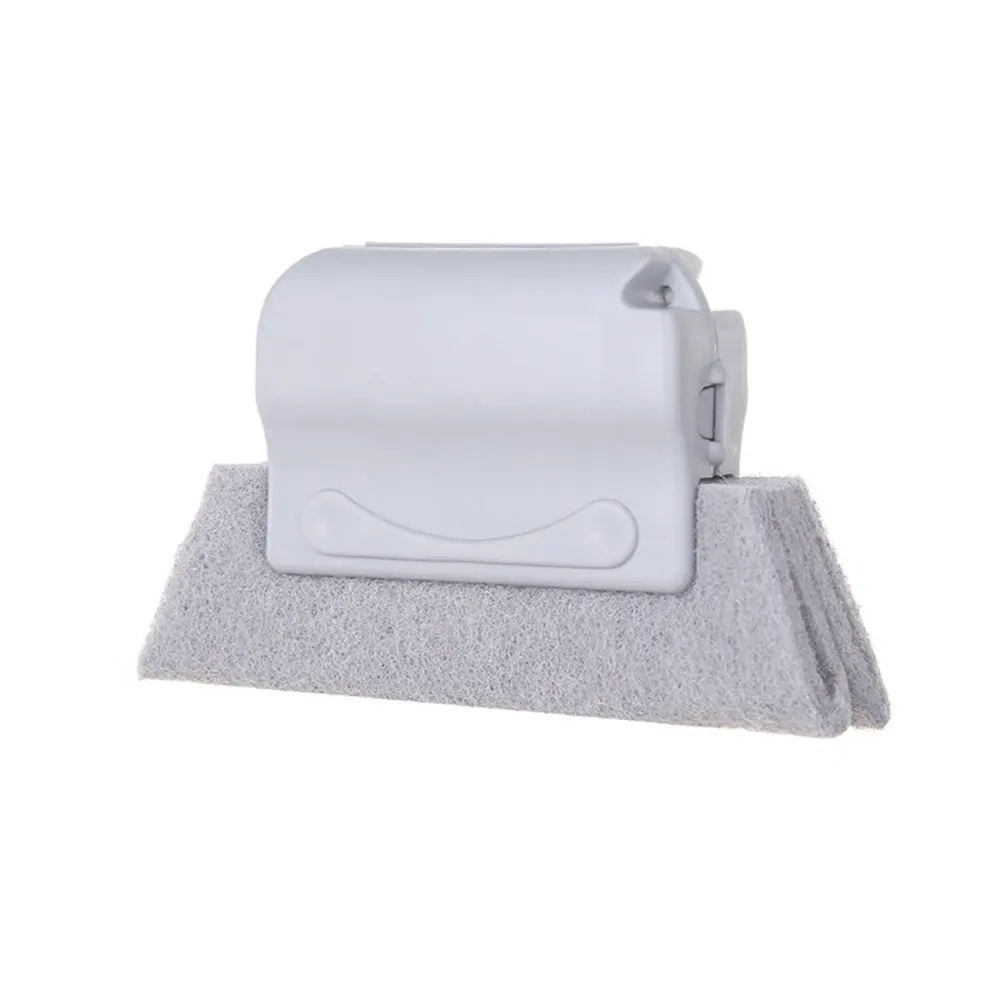 Brosse de nettoyage réutilisable et lavable pour rainures de fenêtre, idéale pour interstices, angles et fentes 7
