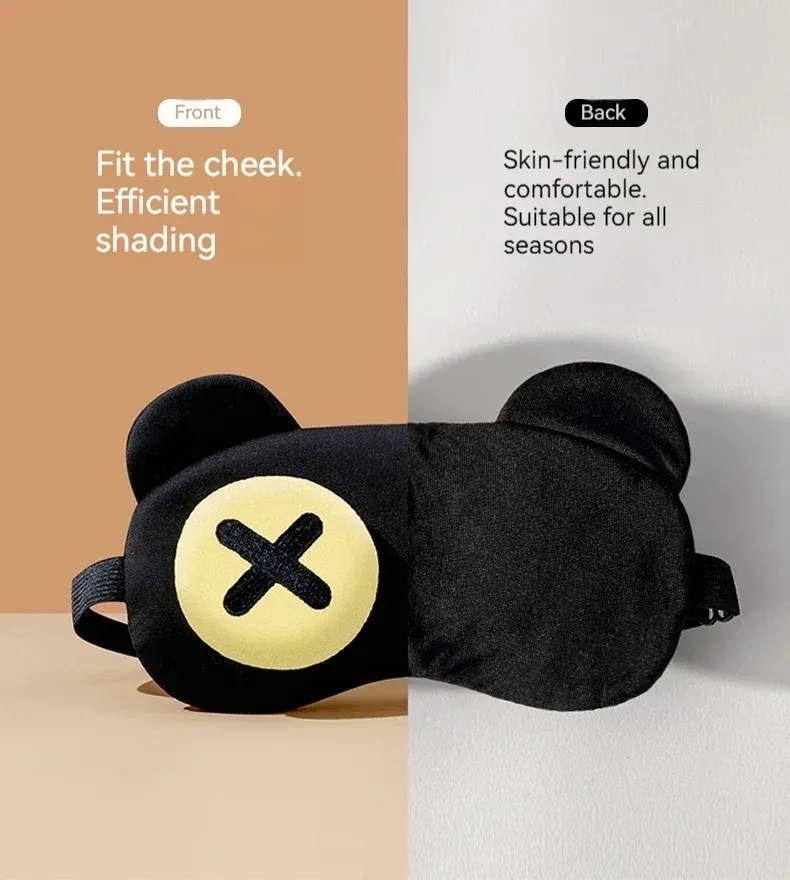 Masque pour les yeux porté pour une pause de détente