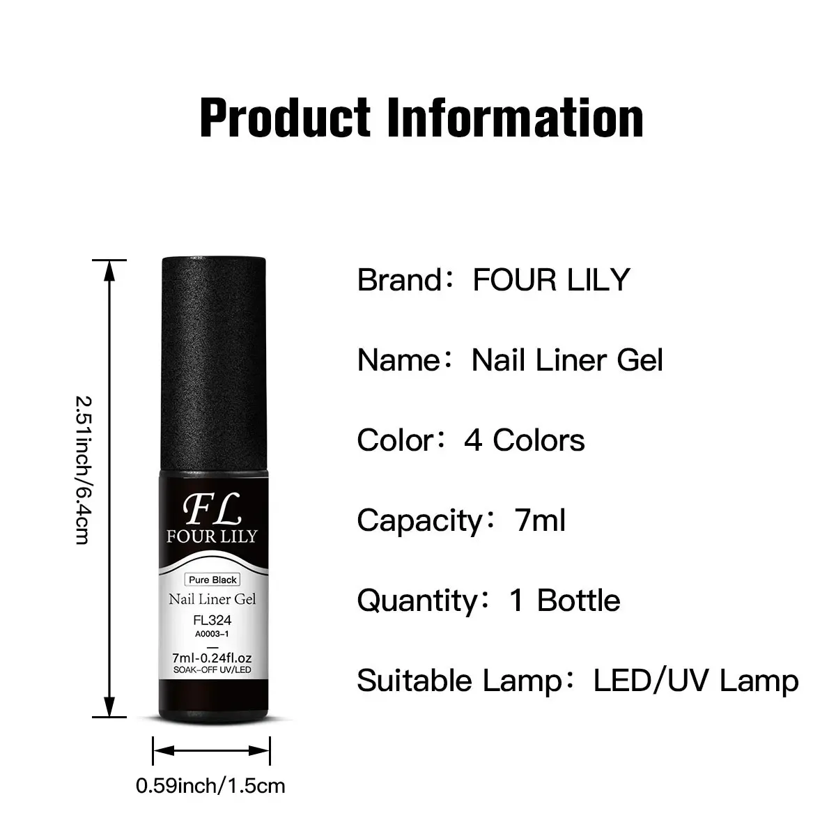 Détail des teintes du vernis gel