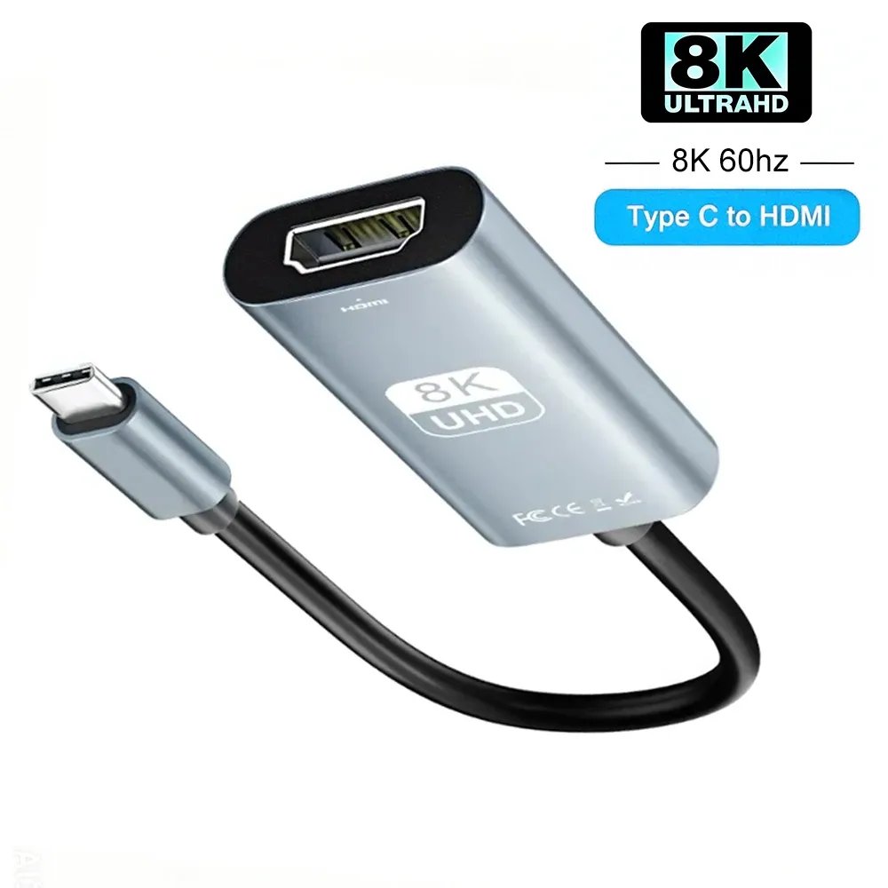 Adaptateur Type-C vers HDMI, détail du design