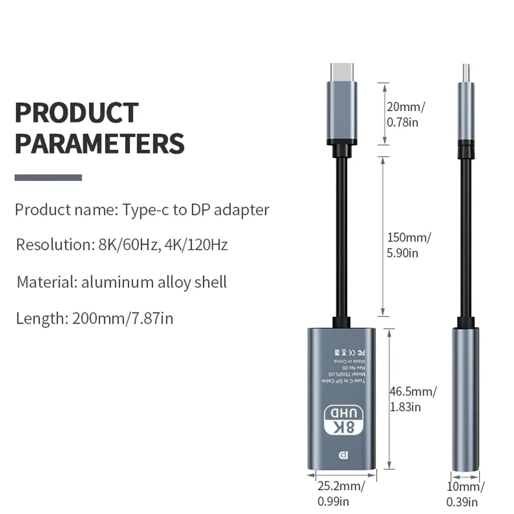 Adaptateur Type-C vers HDMI, présentation
