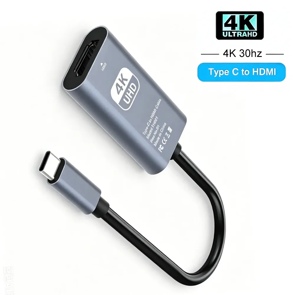 Adaptateur Type-C vers HDMI, mise en situation