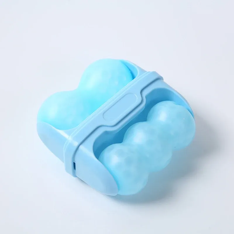 Rouleau de glace double tête pour le visage et les yeux, soulagement des migraines et des petites blessures 9