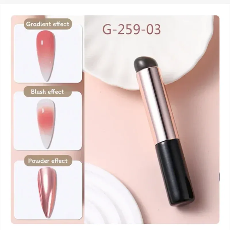 Brosse en silicone pour nail art