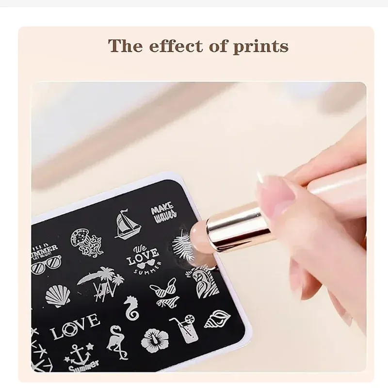 Brosse en silicone pour nail art