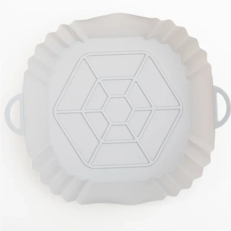 Moule en silicone réutilisable pour friteuse à air, antiadhésif et résistant à la chaleur 8