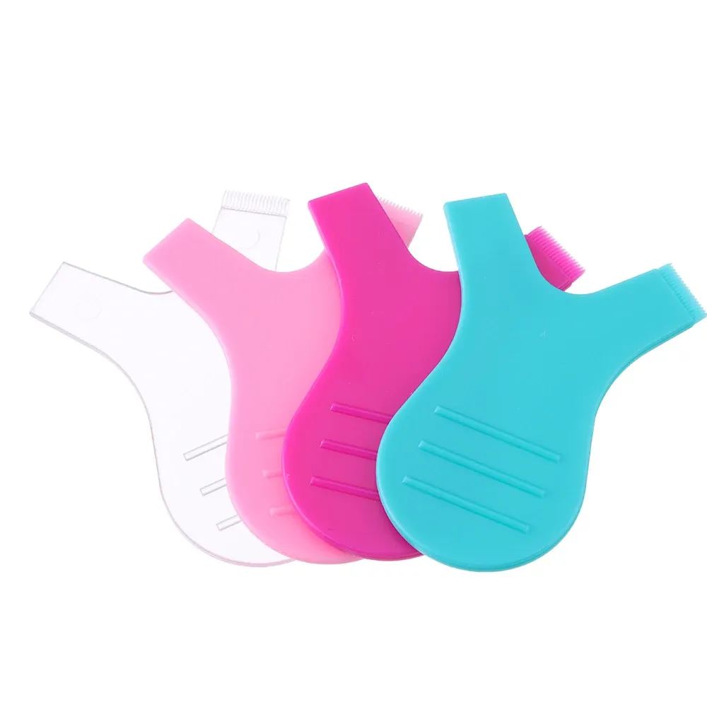 Brosse à cils en Y en gros plan